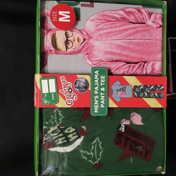 A Christmas Story NWT Boxed Men's Pajama Pant and T-shirt, Medium - Picture 1 of 6
